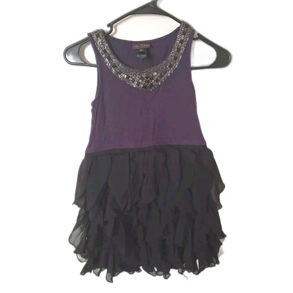 Epic Threads Girls Purple Sparkle Dress – Size M – Party or Holiday Ready - Picture 1 of 5